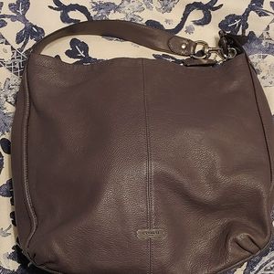 Purple Coach bag